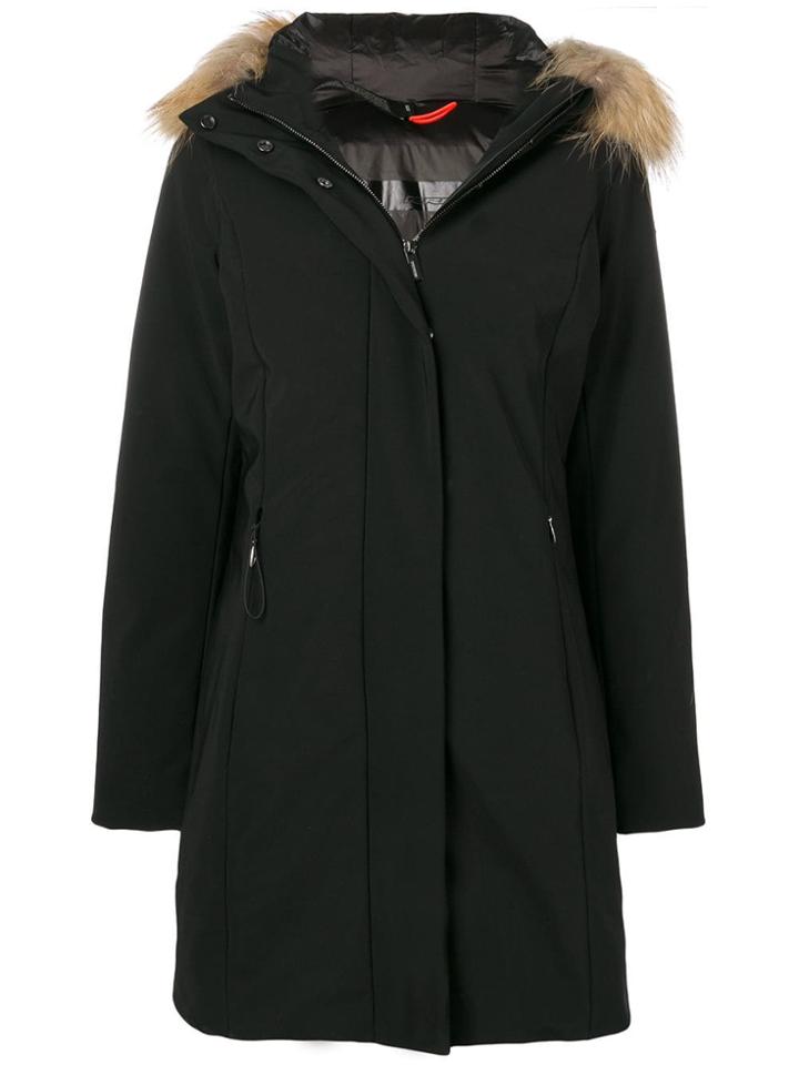 Rrd Faux-fur Trimmed Hood Jacket - Black