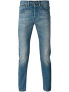 Edwin Skinny Jeans, Men's, Size: 32, Blue, Cotton/polyester