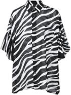 Junya Watanabe Comme Des Garçons Zebra Print Oversized Shirt