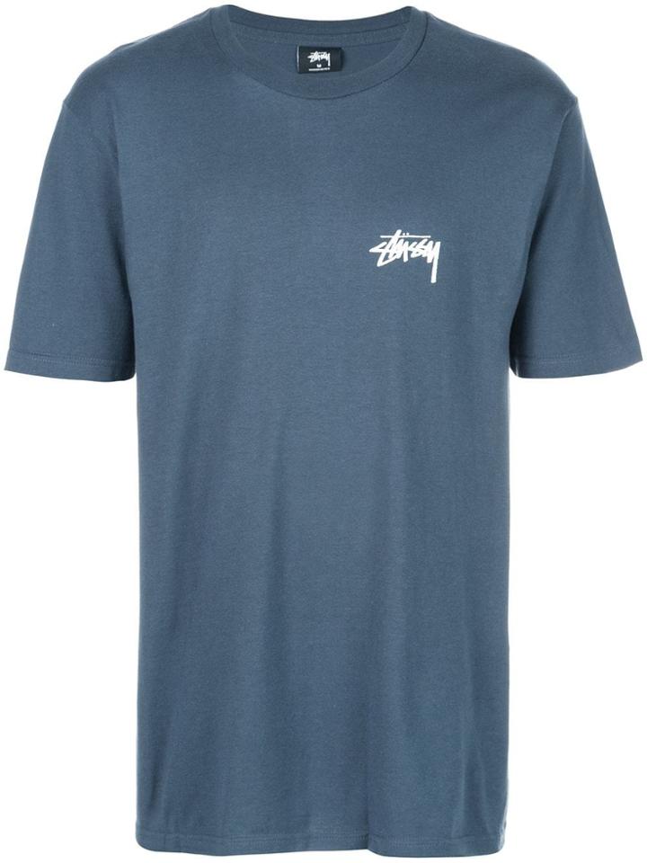 Stussy Mystic 8 Ball T-shirt - Blue