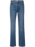 Re/done High Rise Medium Flare - Blue