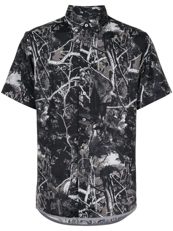 Lanvin Tree Branches Print Shirt - Grey