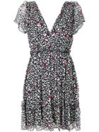 Msgm Star Patterned Dress - Multicolour
