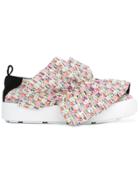 Msgm Ruffle Trim Sneakers - Multicolour