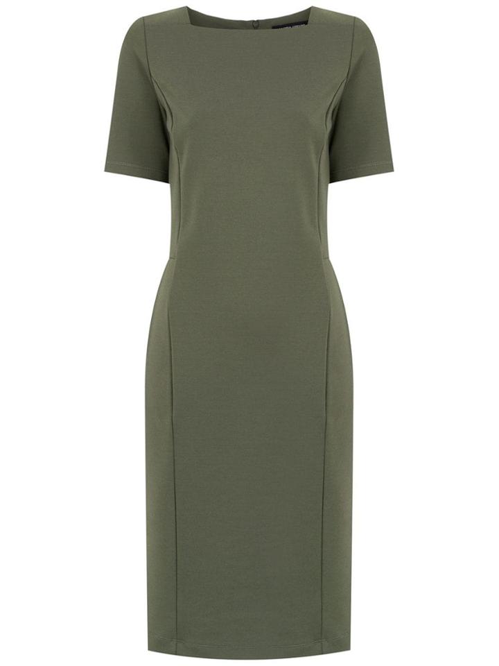 Gloria Coelho Short Sleeved Dress - Green