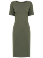 Gloria Coelho Short Sleeved Dress - Green