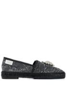 Philipp Plein Skull Espadrilles - Black
