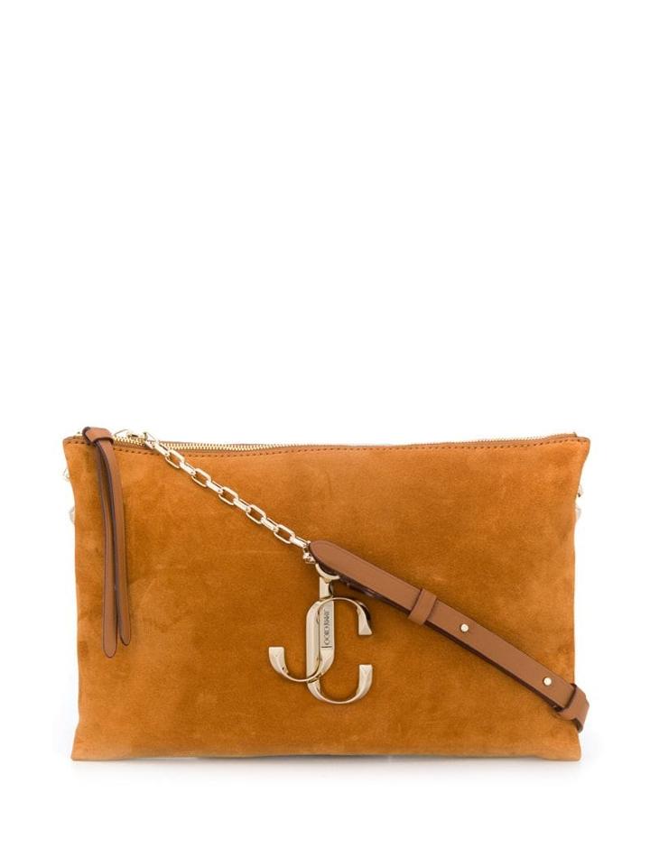 Jimmy Choo Varenne Shoulder Bag - Brown