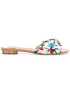 Salvatore Ferragamo Flat Knot Sandals - White