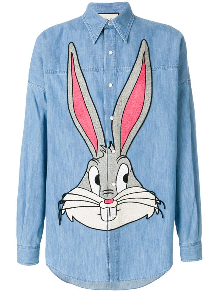 Gucci Bugs Bunny Denim Short - Blue