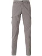 Eleventy Pocket Panel Trousers, Men's, Size: 32, Green, Cotton/spandex/elastane