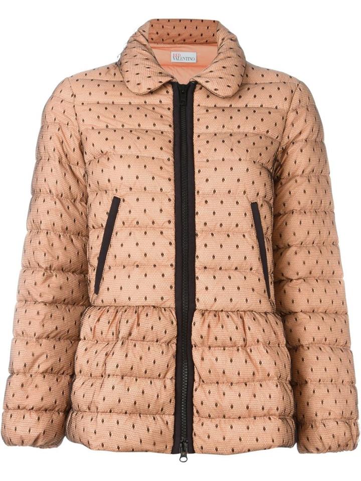 Red Valentino Polka Dot Padded Jacket