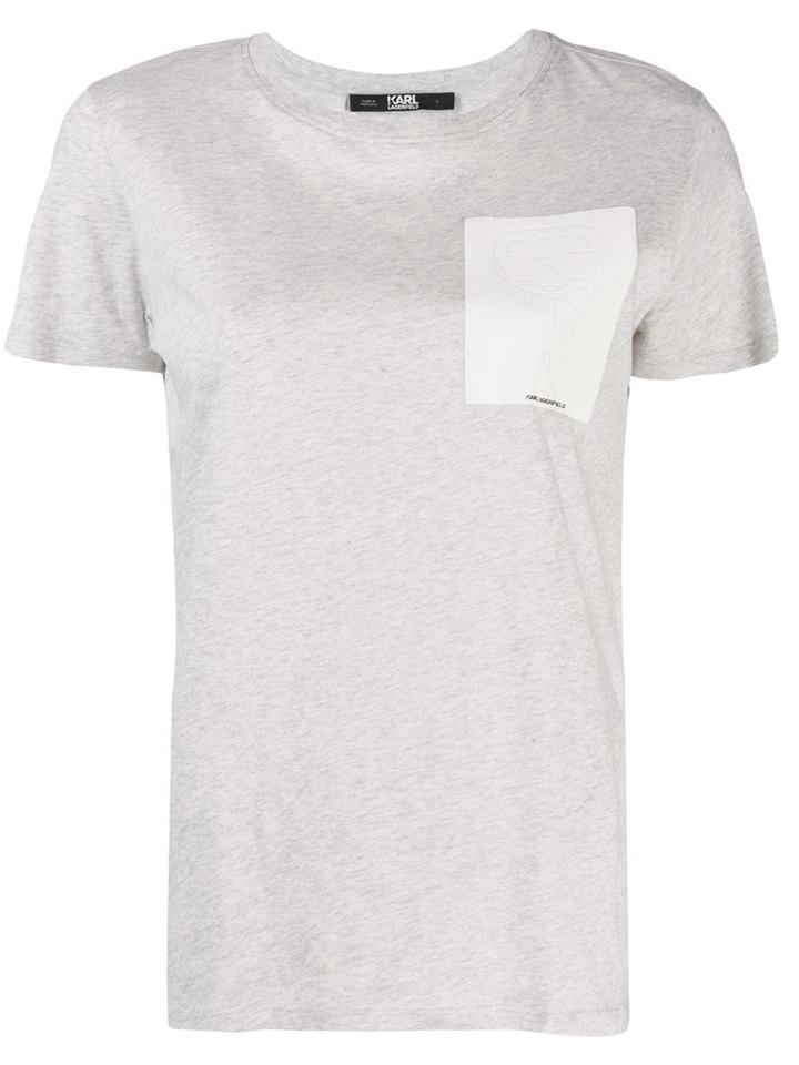 Karl Lagerfeld Ikonik Karl Outline T-shirt - Grey