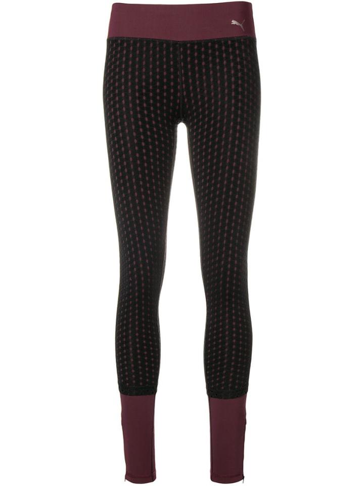 Puma Ambition Mesh Leggings - Black