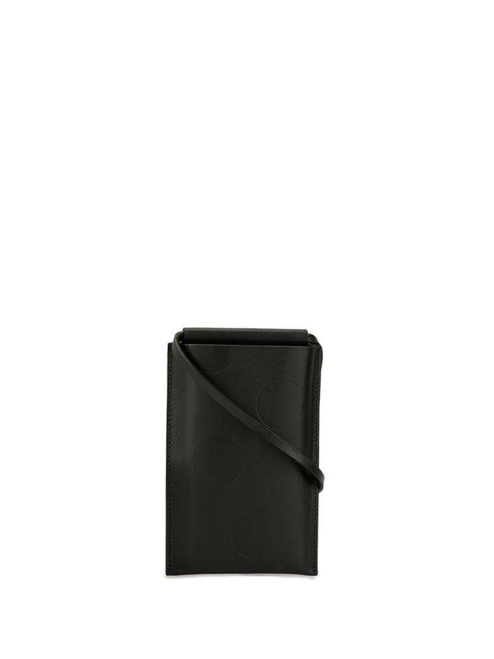 Building Block Dot Pattern Iphone Sling - Black