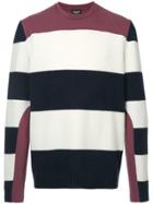Calvin Klein 205w39nyc Striped Crewneck Sweater - Multicolour