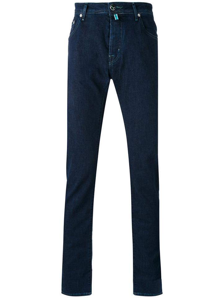 Jacob Cohen - Denim Straight-leg Jeans - Men - Cotton/spandex/elastane/polyester - 33, Blue, Cotton/spandex/elastane/polyester
