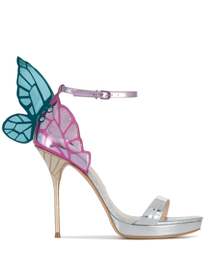 Sophia Webster Chiara Platform Sandals - Silver