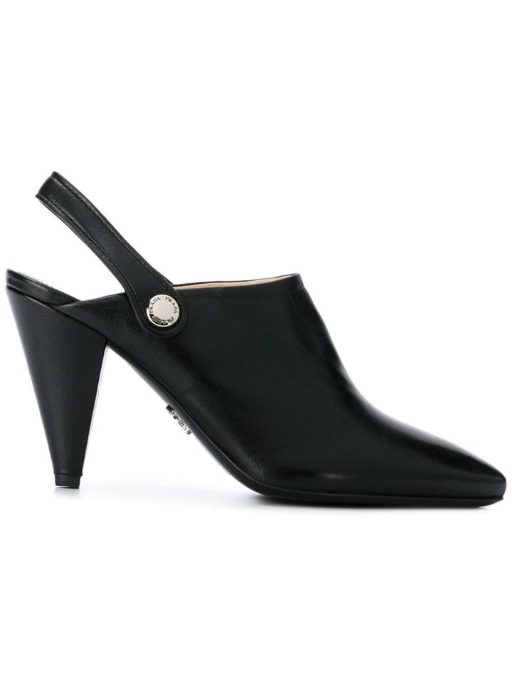Prada Prada 1s891if090038 F0002 Nero Leather/fur/exotic Skins->leather