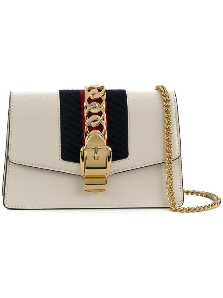 Gucci Sylvie Mini Bag - White