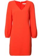 Trina Turk - Puffed Sleeve Dress - Women - Polyester/spandex/elastane - 10, Yellow/orange, Polyester/spandex/elastane