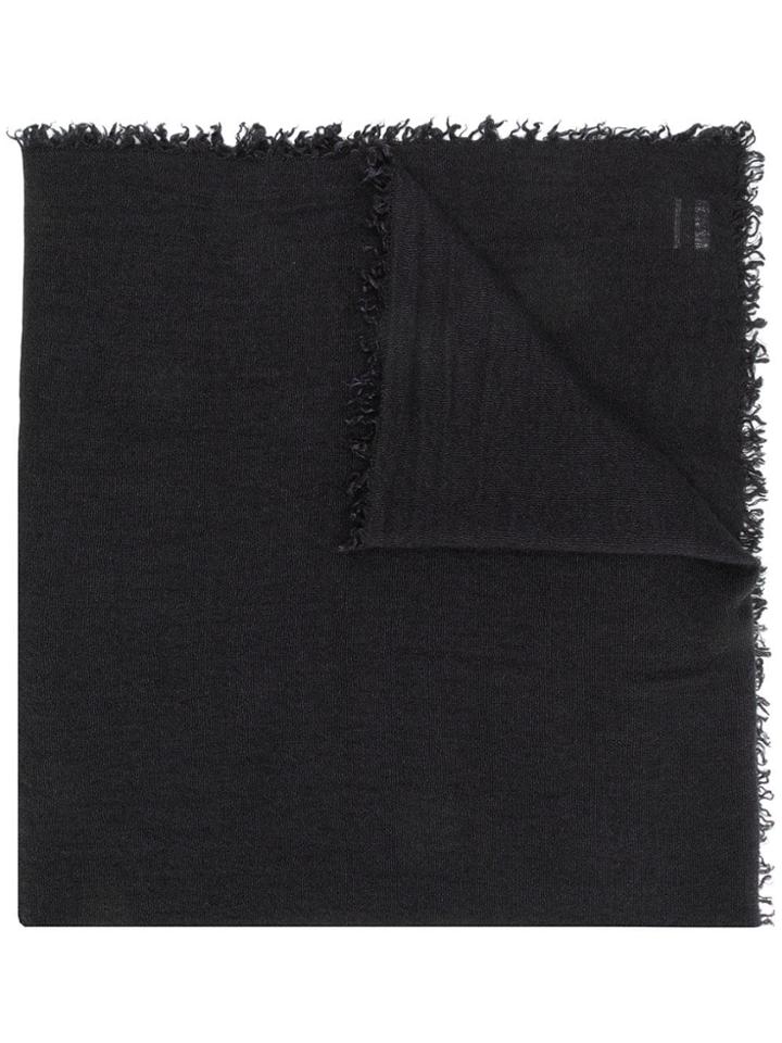 Faliero Sarti Plain Scarf - Blue
