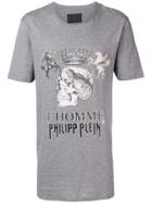 Philipp Plein Skull Round Neck T-shirt - Grey