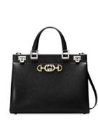 Gucci Gucci Zumi Medium Top Handle Bag - Black