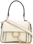 Chloé Mini Faye Day Shoulder Bag - White
