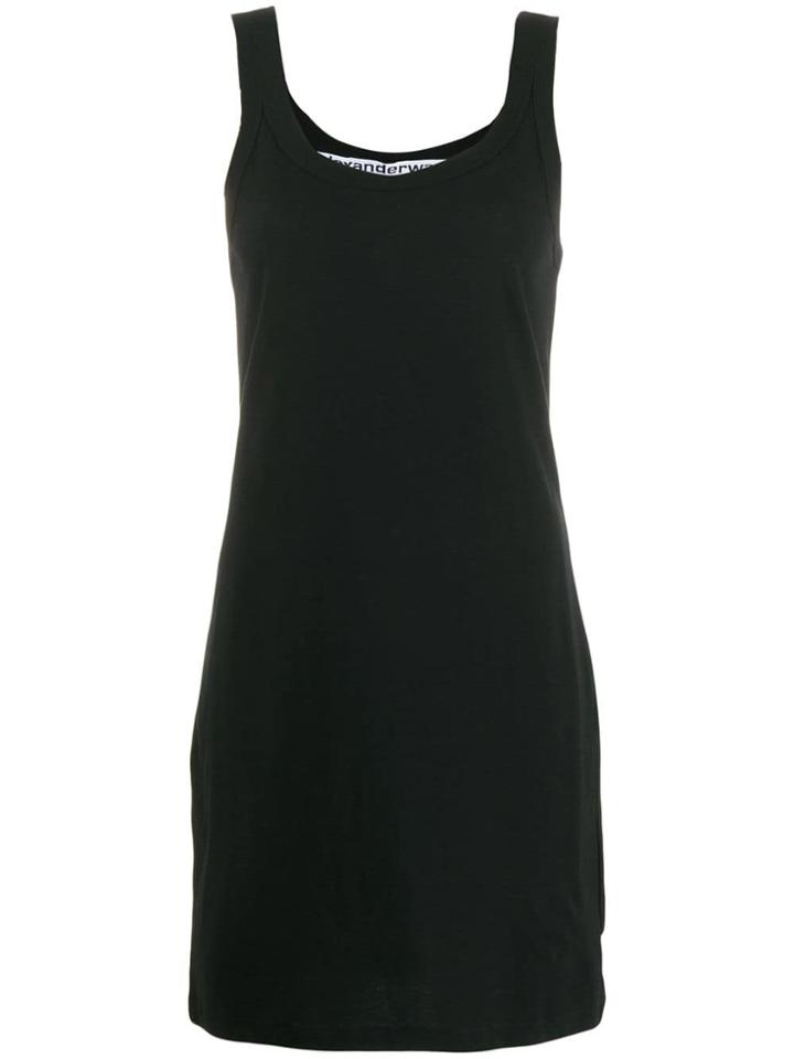 Alexander Wang Shift Tank Dress - Black