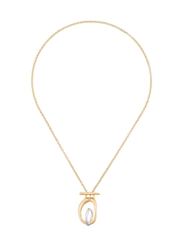 Charlotte Chesnais Turtle Necklace - Gold