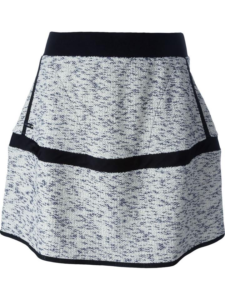 Kenzo Twill A-line Skirt