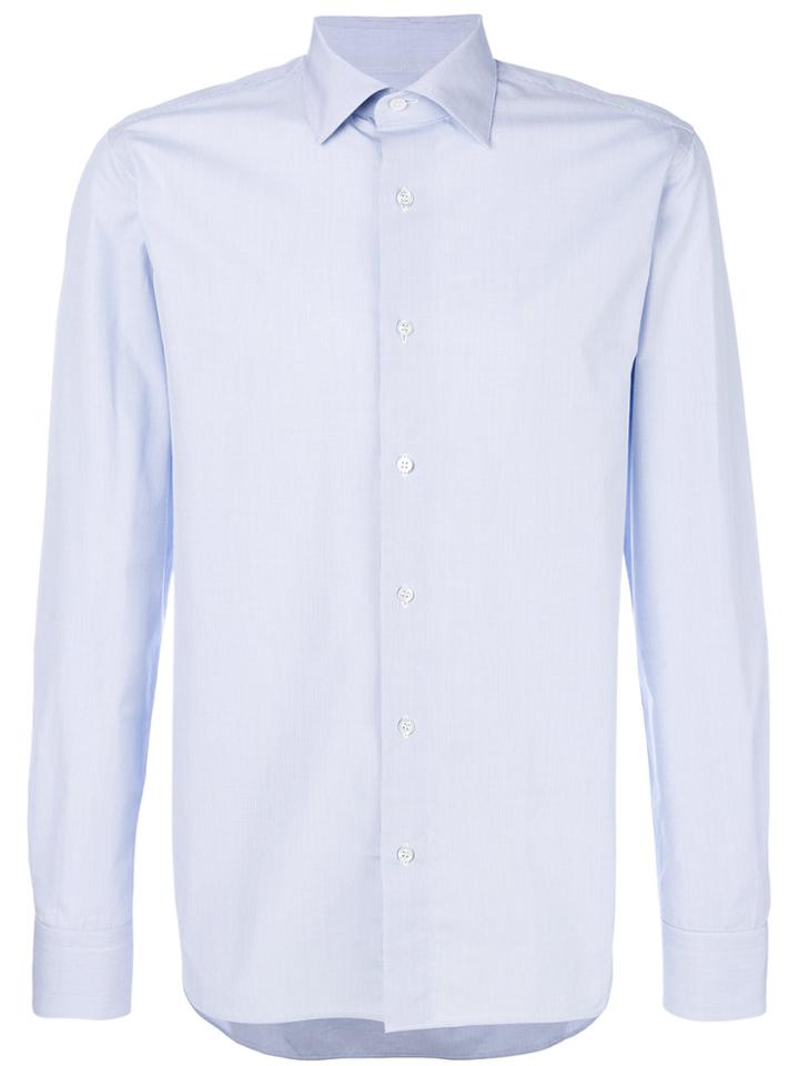 Caruso Long-sleeved Shirt - Blue