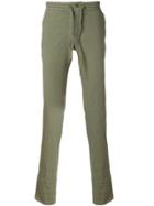 Loro Piana Drawstring Mid-rise Trousers - Green