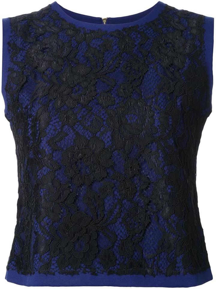 Guild Prime Sleeveless Lace Blouse