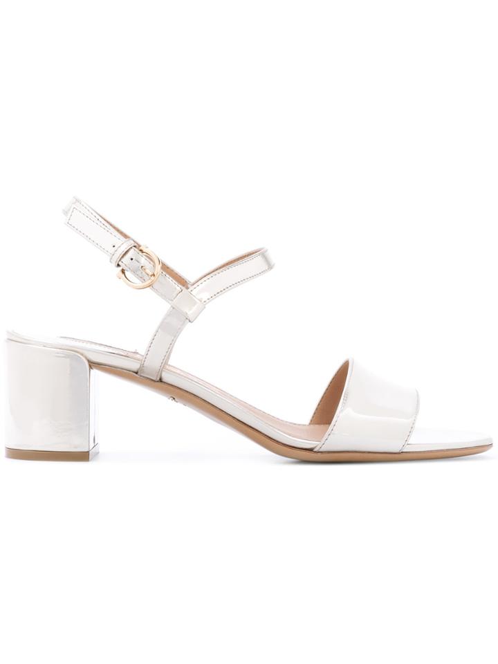 Salvatore Ferragamo Metallic Sandals
