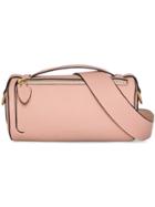 Burberry The Leather Barrel Bag - Pink