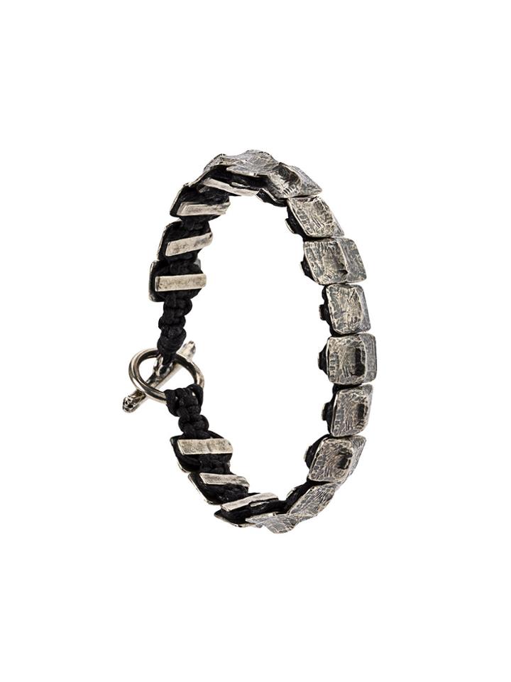 Tobias Wistisen Spine Bead Bracelet - Metallic