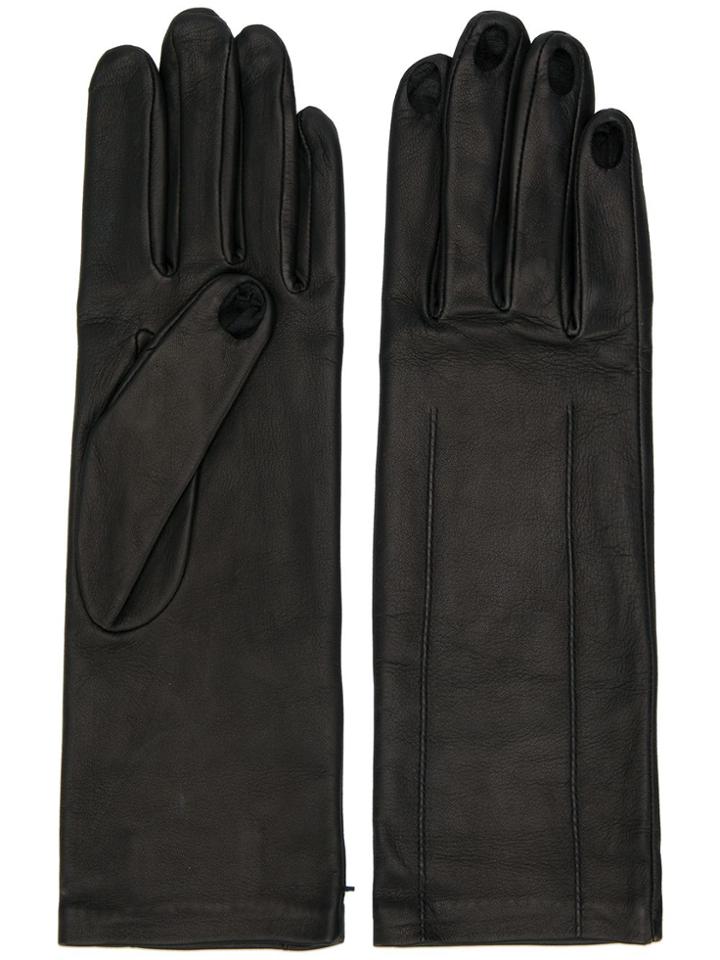 Acne Studios Nail Details Gloves - Black
