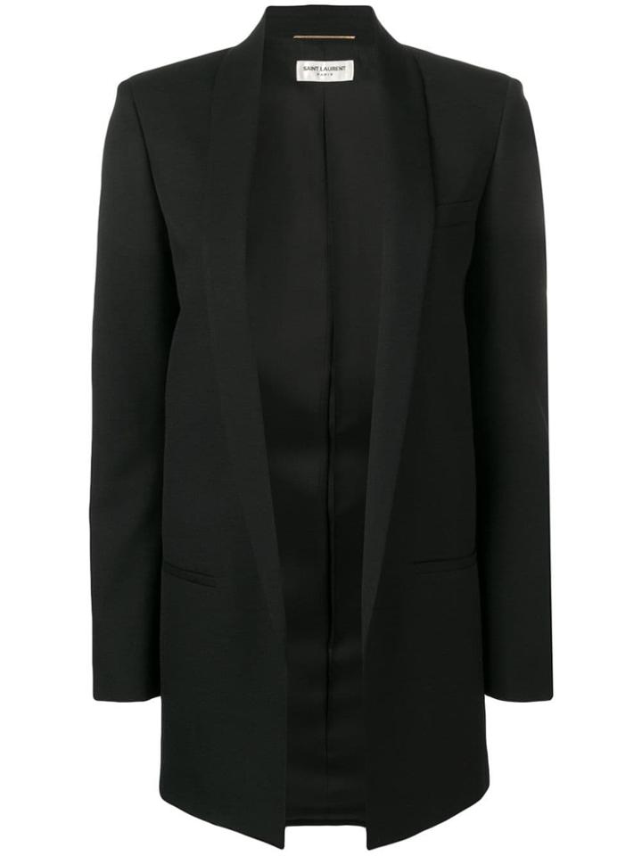 Saint Laurent Elongated Blazer - Black