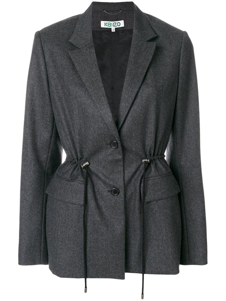 Kenzo Button Blazer - Grey