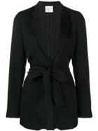 Forte Forte Tie Waist Blazer - Black