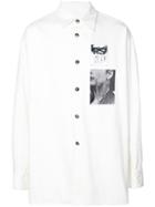 Raf Simons Printed Patch Shirt - White
