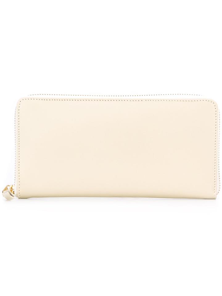 Comme Des Garçons Wallet Classic Plain Wallet - White