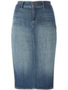 J Brand 'ingenue' Denim Skirt - Blue