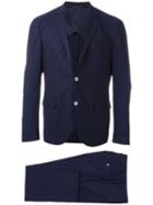 Corneliani Two Piece Suit, Men's, Size: 48, Blue, Cupro/virgin Wool