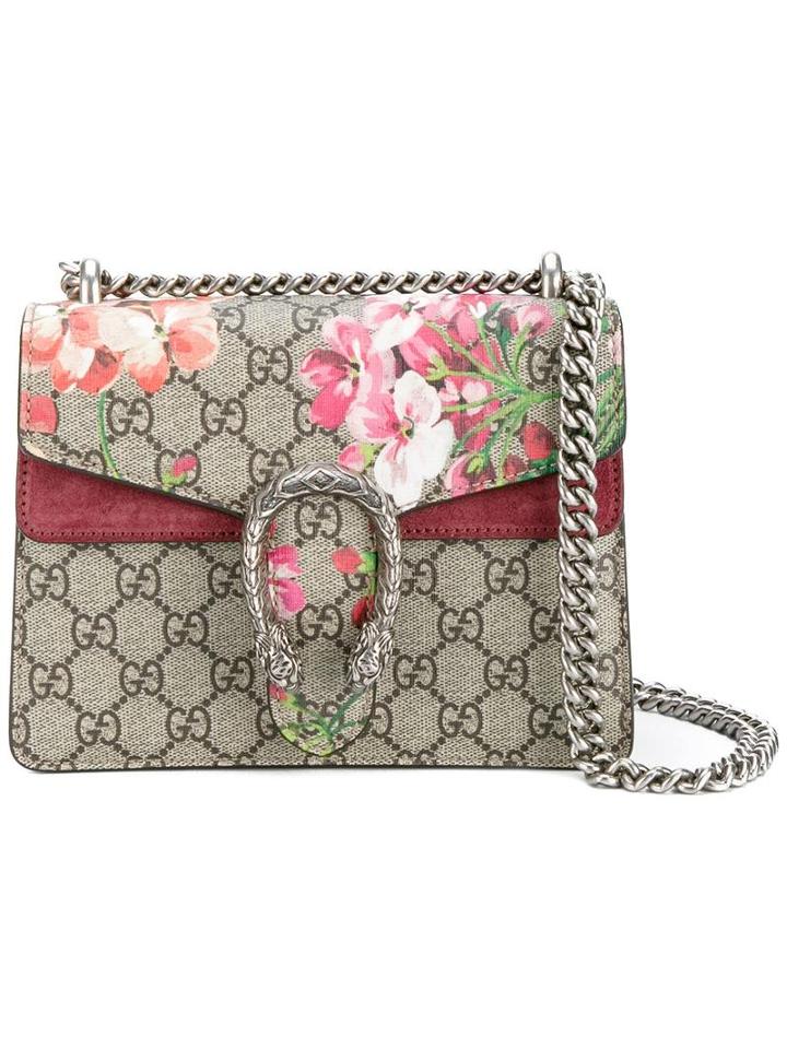 Gucci 'dionysus Blooms' Bag, Women's, Leather/suede/metal