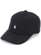 Norse Projects Contrast Logo Baseball Cap - Blue
