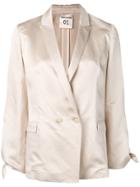 Semicouture Double-breasted Blazer - Neutrals