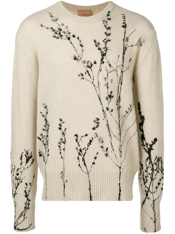 Federico Curradi Cashmere Crewneck Jumper - Neutrals